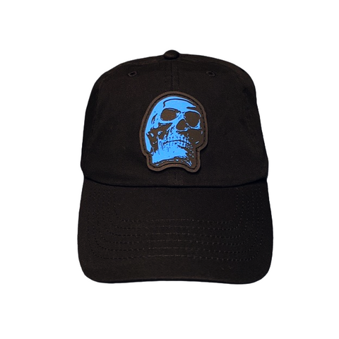 Blue Skull Patch Hat